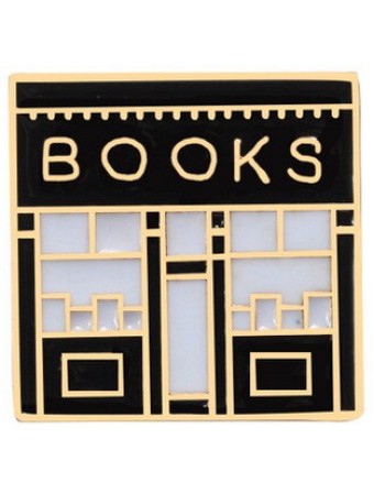 Book Shop Enamel Pin Book Shop Enamel Pin